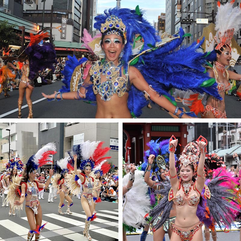 7 carnavales asia