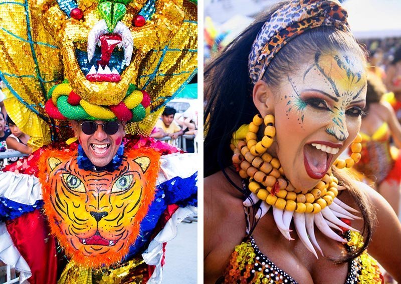 Carnival of Barranquilla and the Lion King