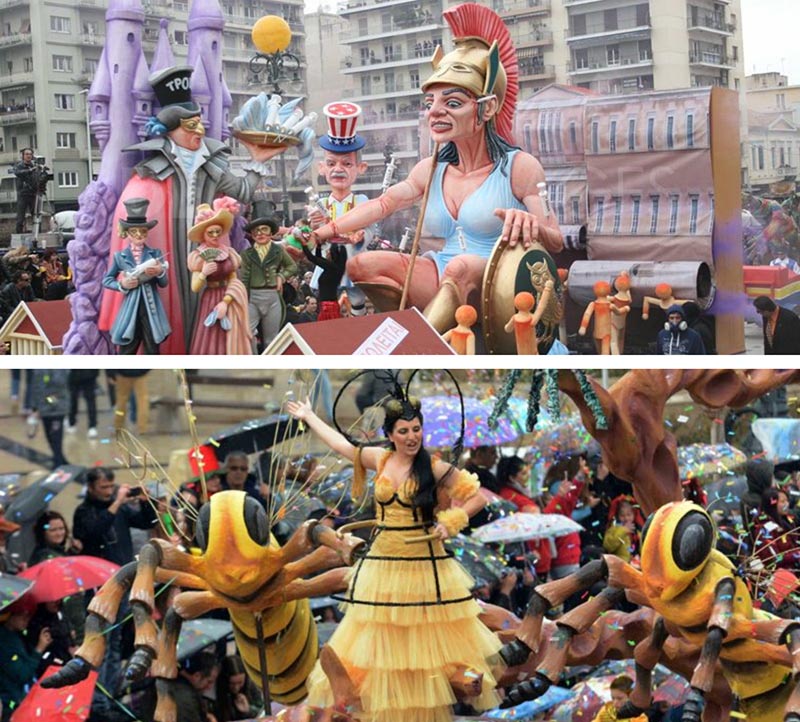 patras carnival float parade